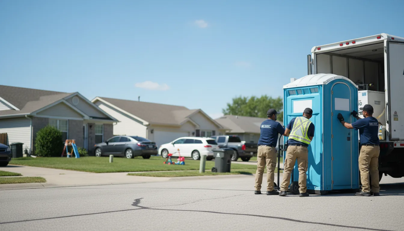 Standard Porta Potty Rentals in Cortland, IL near me